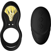 ZALO - BAYEK BLACK VIBRATING COUPLES RING